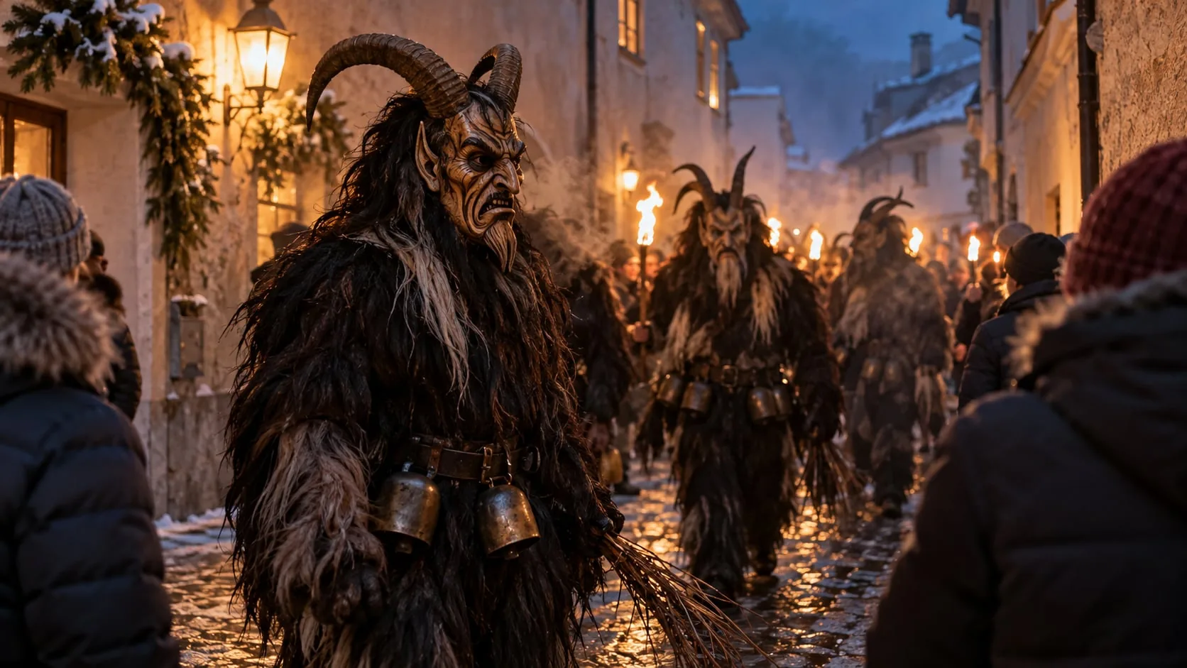 Krampusläufe und Perchtenläufe in Linz