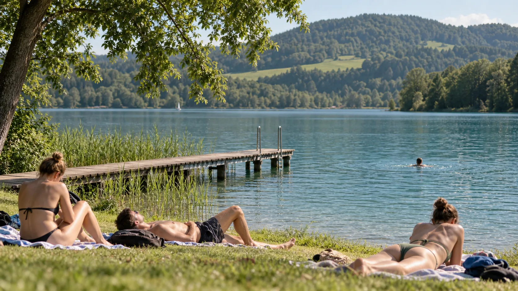 Badeseen in und um Linz: Wo Sie im Sommer schwimmen können