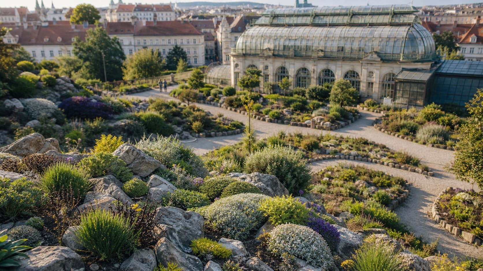 Der Botanische Garten in Linz