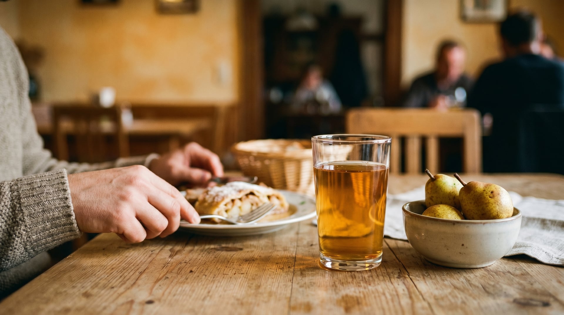 Mostviertel-Kulinarik in Linz: Birne, Most und Vierkanthof-Tradition